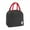 Black, variant on Fashion Portable Thermal Lunch Bag Large Capacity for All Ages