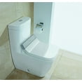 thumbnail image 3 of Duravit 212151-Dual Happy D.2 0.92/1.32 Gpf Dual Flush One Piece Elongated Toilet - White, 3 of 3