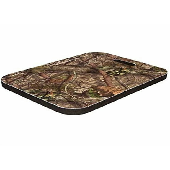 Earth Edge Mossy Oak Camo Tree Stand Cushion, Kneeling Pad, & Comfort Cushion for Ground Blinds 15"x20"x1.2"