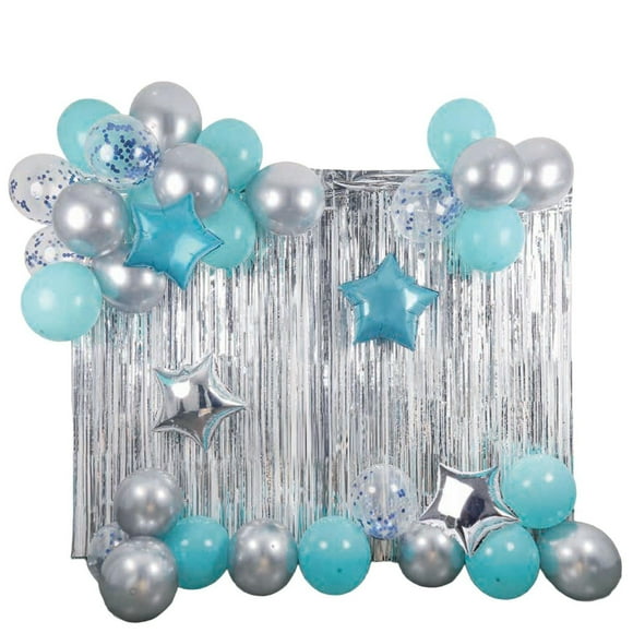 Façon de célébrer! Ensemble de rideaux et ballons