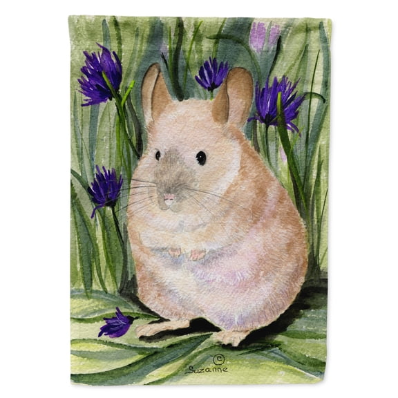 Caroline's Treasures SS8206-FLAG-PARENT Chinchilla Flag, , multicolor