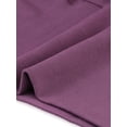 thumbnail image 5 of DARING DIVA Women's Casual Long Sleeve Knit Drop Shoulder Loose Blouses XS Plum Purple, 5 of 6