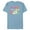 Ocean Blue, variant on Star Wars Grogu Mandalorian Toon Mom of the Birthday Girl - Short Sleeve Blended T-Shirt for Adults - Customized-Dark Heather