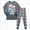 S30-Boy Outfit Fall Winter Clothes-Grey, variant on Boys And Girls Suit Long Pants Regular Long Sleeved Round Neck Dinosaur 3D Printed 6-12 Months 12-24 Months 2T 3T 4T 5T 6T 7T 6-7 Years Grey