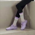 thumbnail image 6 of Hiking Barefoot Shoes,Wide-Toe Shoes Zero-drop Comfortable Slip-Resistant Barefoot Water Shoes, Women's Athletic Hiking Shoes(LightPurple), 6 of 8