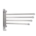 thumbnail image 1 of MasteelfCA 304 Stainless Steel Towel Rack Rotating Free Punching Towel Rod Bar Stand, 1 of 7
