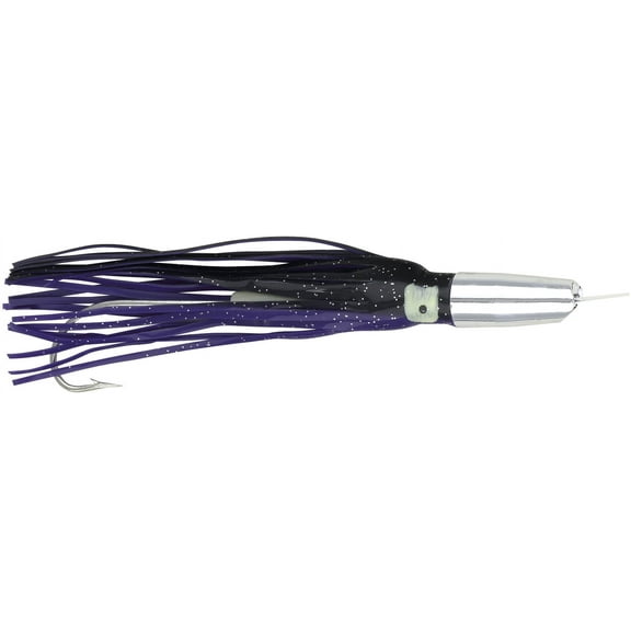 Boone Bait Rigged Mahi Jet Purple/Black - 6.5", 6/0 Hook