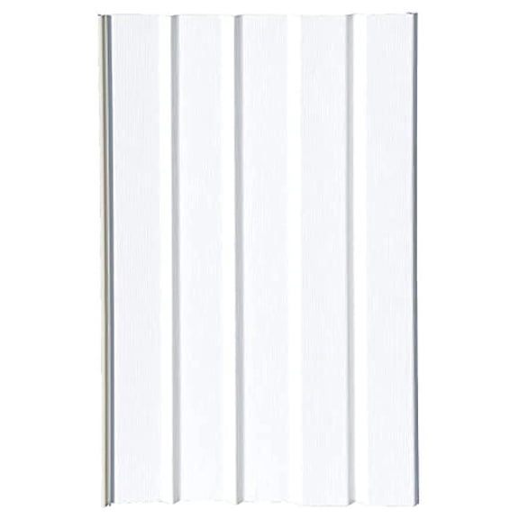 Mobile Home Skirting Vinyl Underpinning Panel White 16" W x 28" L (Pack of 8)