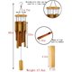 thumbnail image 2 of Carillones de viento de madera para exteriores, campanillas de viento de bambú con un tono profundo increíble para la decoración del hogar del jardín del patio, sonido natural hermoso Vhermosa WMZY-1007, 2 of 6
