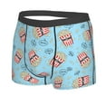 thumbnail image 2 of Naloa I Am A Fan Popcorn Print Mens Underwear - Boxers for Men, Classic Briefs for Men, 2 of 9