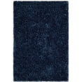 thumbnail image 3 of Safavieh Toronto Shag 4' X 6' Handmade Polyester Rug in Navy, 3 of 9