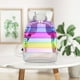 thumbnail image 4 of transparente s transparentes de PVC resistente con correa reforzada para el lugar de trabajo universitario - Púrpura Sunnimix Mochila transparente para el hombro, 4 of 7