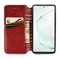 thumbnail image 5 of Case for Samsung Galaxy Note 10 Lite Flip Cover Wallet Flip Cover Magnetic Protective - Red, 5 of 5