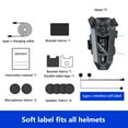 thumbnail image 5 of LED Screen Digital Display FM Radio Motorcycle Noise Reduction Bluetooth Helmet Headset, 5 of 5