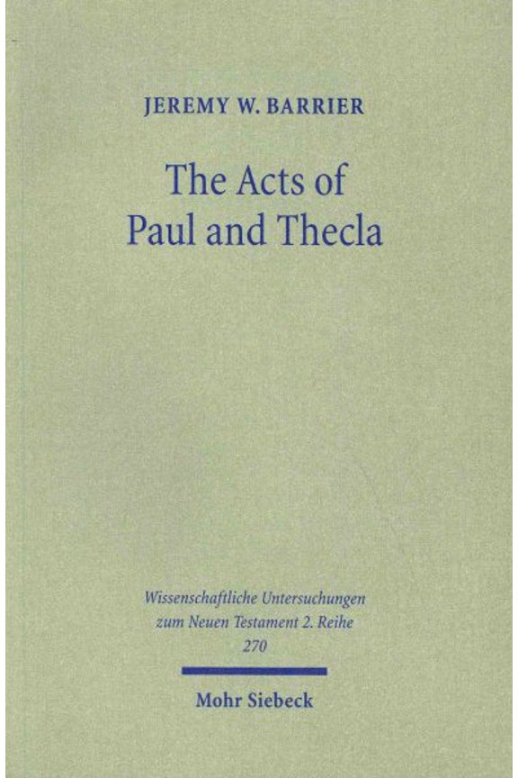 Pre-Owned The Acts of Paul and Thecla (Paperback)