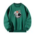 thumbnail image 1 of Sudadera para mujer, ropa deportiva básica de otoño, Tops para viajes, compras, oficina, señoras Verde, 1 of 7