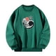 thumbnail image 1 of Sudadera con cuello redondo para mujer, lindos trajes de invierno con cuello redondo, Tops para uso diario, trabajo Verde, 1 of 7