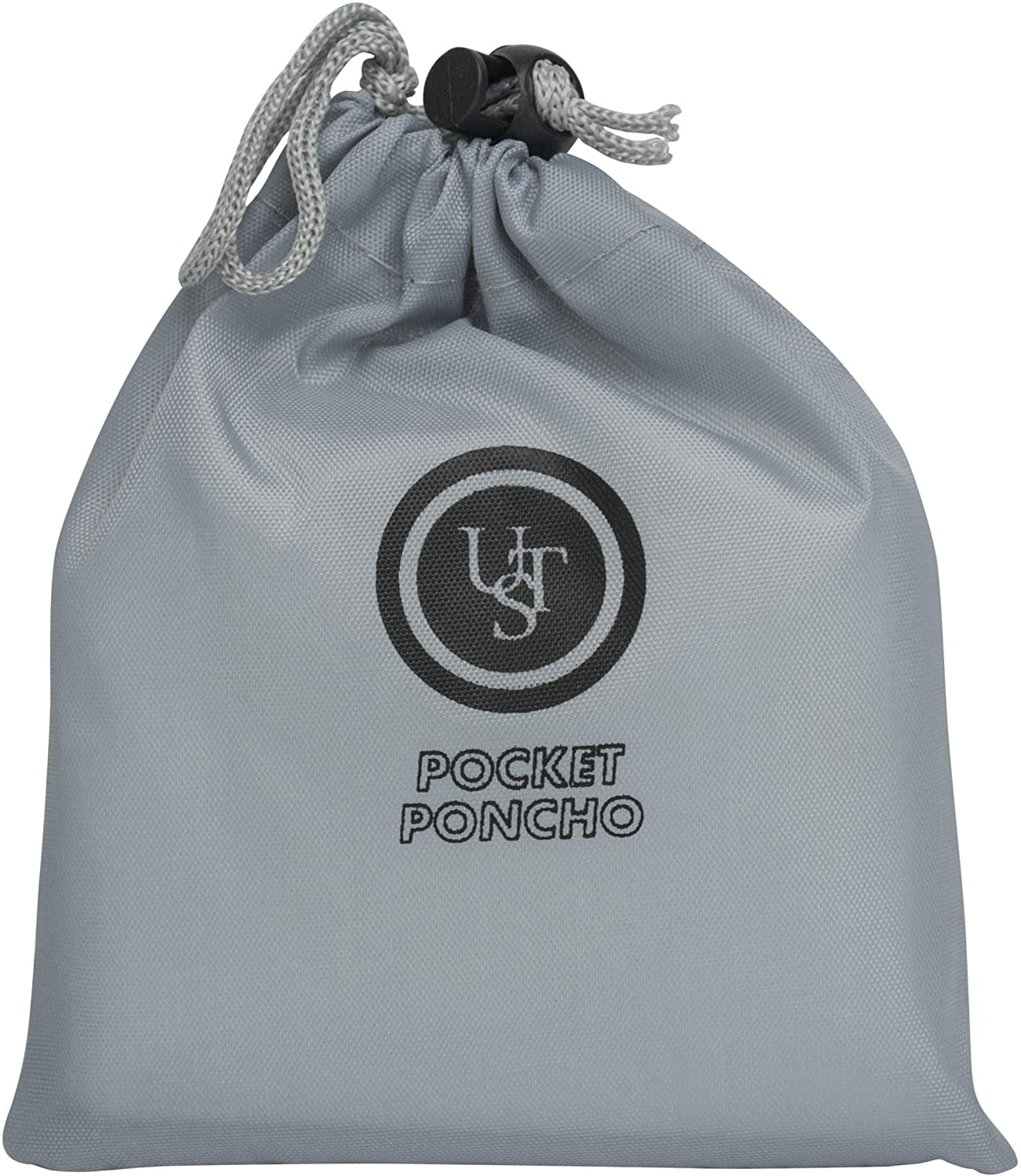 6-Pack Ultimate Survival Technologies Pocket Poncho Adult Clear w/Gray Pouch 