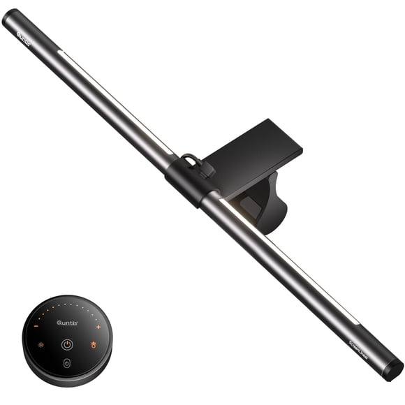 Barra de luces para monitor Quntis ScreenLinear Glow Plus de 20,1 pulgadas, color gris