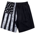 thumbnail image 2 of Ginsiom Mens Swim Trunks American Flag Quick Dry Board Shorts Swimwear Beach Shorts, 2 of 6