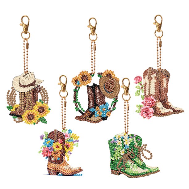 Llavero Con Espejo Bolsillo Kit para Mosaicos Diamantes Bolso Mujer