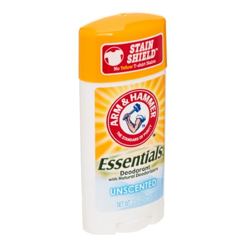 Arm & Hammer Unscented Essentials Deodorant - Walmart.com ...