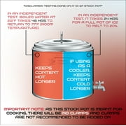 CONCORD Stainless Steel S Series Insulated Double Wall Stock Pot (20 Quart)