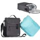 thumbnail image 1 of Bolsa de manillar bicicleta bolsa de bicicleta manillar impermeable 5L bolsa de montar multifunción de gran capacidad uso diario aislamiento térmico (gris oscuro) JFHHH pequeña, 1 of 5