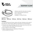 thumbnail image 3 of Wolf Tooth Seatpost Clamp 34.9mm Purple, 3 of 11