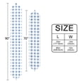 thumbnail image 4 of Ryvnso Funny Geometry Eyes Table Runner Tablecloth Home Decoration 13 x 70 inches, 4 of 6