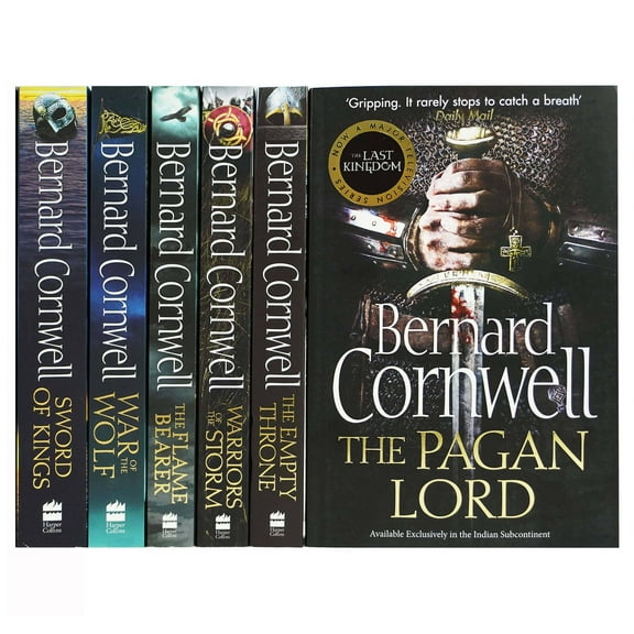 The Last Kingdom by Bernard Cornwell: Books 7-12 6 Books Set - Fiction - Paperback