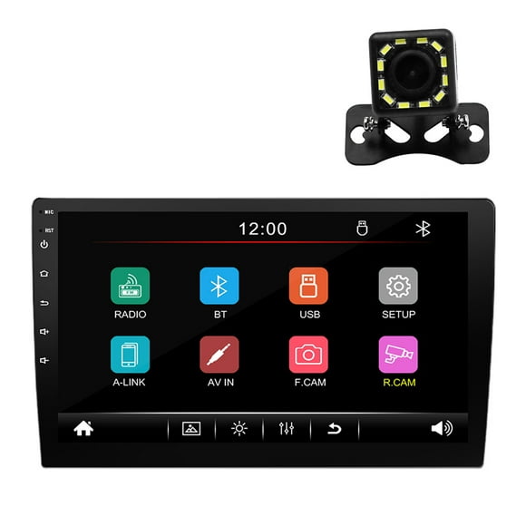 Pantalla Capacitiva Hd De 44814 Pulgadas, Reproductor Mp5 Para Coche, Soporte De Radio Para Coche, Entrada De Cámara De Marcha Atrás Yuarrent VI012385-06