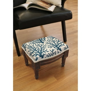 Coral footstool on sale