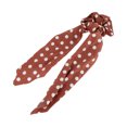 thumbnail image 5 of Unique Bargains 1 Pc Stylish Dots Ribbon Hair Elastics Hair Ties Red, 5 of 5