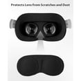 thumbnail image 4 of VORI Case for Meta Quest 3/3S/2 & Vision Pro/Pico 4, Elite Strap & Battery Head Strap, with Lens Protector, Portable Hard Carrying Case, 4 of 7