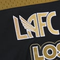 thumbnail image 6 of Men's Mitchell & Ness Gold LAFC Stateside V-Neck Long Sleeve Jersey, 6 of 7