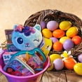 thumbnail image 6 of Everyday Necessiteez Cuddly Easter Activity Bucket with Blue Cat Plush Dollhouse Crayons Arts Activity Pens Lollipops Candy Surprises & Reusable Pink Bunny Bucket Spring Party Favors (Contents Vary), 6 of 7