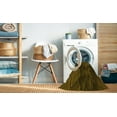 thumbnail image 2 of Ahgly Company Machine Washable Indoor Rectangle Transitional Black Brown Area Rugs, 5' x 8', 2 of 7