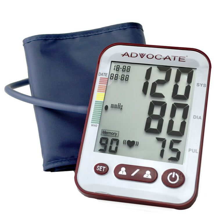Automatic Arm Blood Pressure Monitor Led Full size Large - Temu