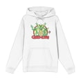 thumbnail image 5 of Gremlins Red Circle Logo Adult White Long Sleeve Hoodie-3XL, 5 of 7