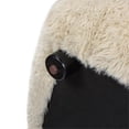 thumbnail image 2 of Pemberly Row 83" Faux Sheepskin Overstuffed Sofa Cream Beige, 2 of 10