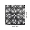 thumbnail image 3 of Giunmcul Interlocking Non-Slip Modular Bathroom Floor Mat PVC Drainage Tile for Shower Pool Patio 30 x 30 x 1.5 cm 1pc, 3 of 6