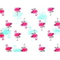 thumbnail image 2 of OnRei 14x11 Gold Ornate Wood Framed with Double Matting Museum Art Print Titled - Flamingo Pattern, 2 of 4