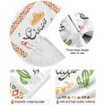 thumbnail image 5 of FMSHPON Mexico Cactus Chili Xmas Christmas Tree Skirt Stand Mat for Holiday Party Decoration Indoor Outdoor 48 inches, 5 of 6
