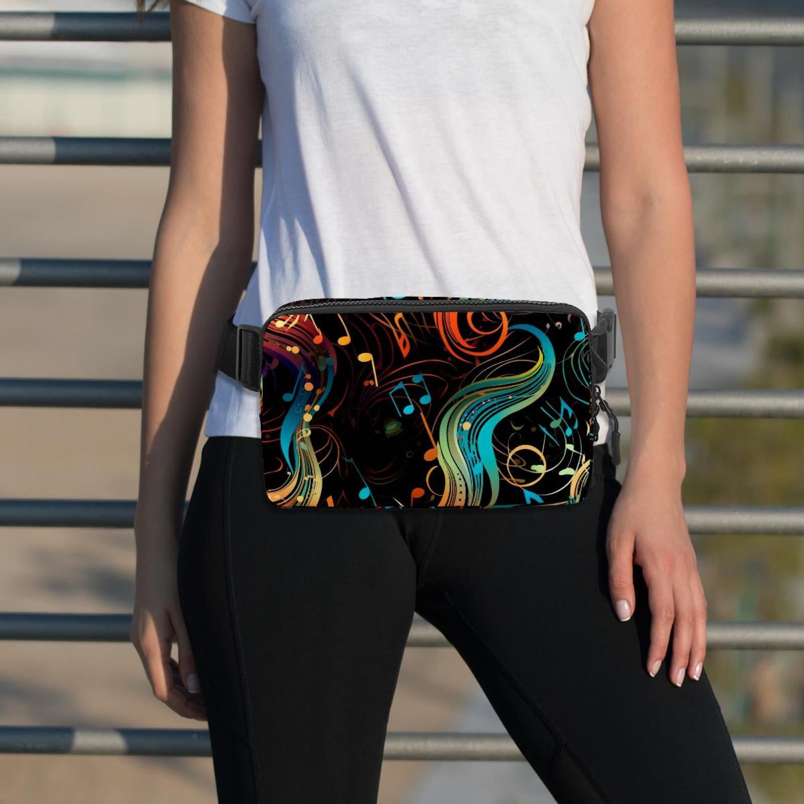Cupid Adjustable Lightweight Waist Bag Crossbody Fanny Pack with Extension Strap for Men and Women
