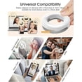 thumbnail image 3 of Selfie Ring Light, Clip-on Ring Light with 40 LED Lights (Black), 3 of 5