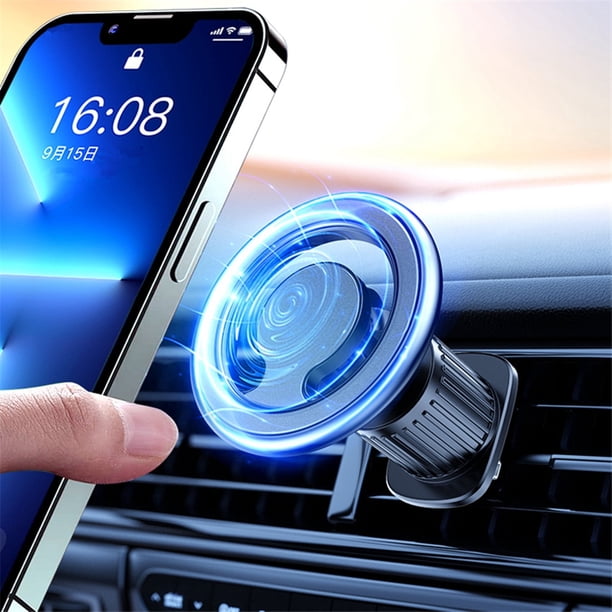 Soporte magnético para teléfono móvil de coche SHENGXINY, soporte de 360 grados con imán para GPS, compatible con la mayoría de los teléfonos.