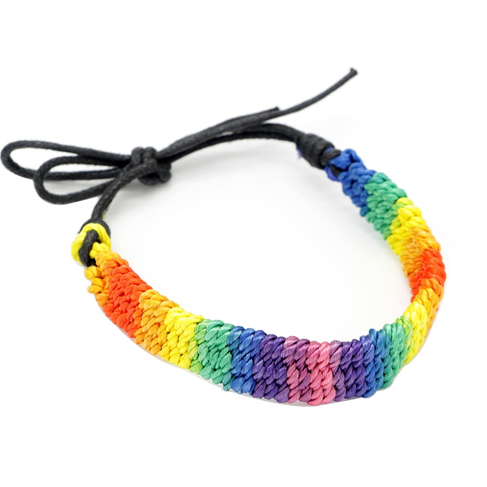 Bracelet Making Kit Strap Hand Seven-color Bracelet Rainbow Color Same-  Bracelets Bracelets for Women 