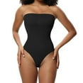 thumbnail image 5 of Strapless Shapewear Bodysuit for Women Tummy Control Bodysuit with Removable Straps Seamless thong Body Shaper, 5 of 6