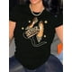 thumbnail image 1 of Camiseta De Mujer Verano Activewear Camiseta Básica Para Senderismo Deportes VacacionesWomen'S Fashion Leopard Print High Heel Graphic T-Shirt, Casual Crew Neck Short Sleeve Tee, Polyester Knit Fabr, 1 of 7